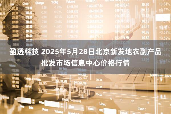 盈透科技 2025年5月28日北京新发地农副产品批发市场信息中心价格行情