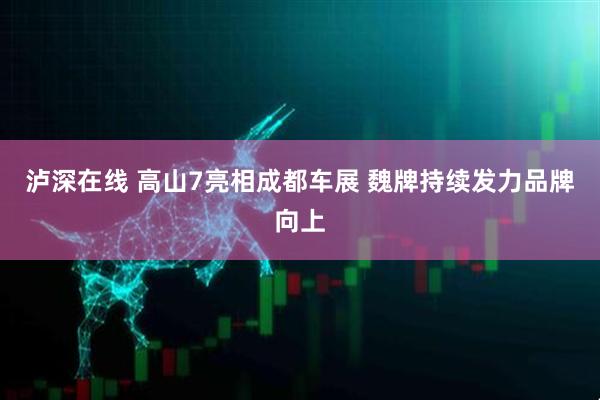 泸深在线 高山7亮相成都车展 魏牌持续发力品牌向上