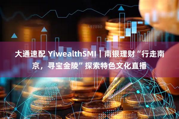 大通速配 YiwealthSMI｜南银理财“行走南京，寻宝金陵”探索特色文化直播