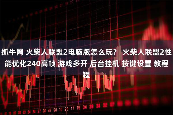抓牛网 火柴人联盟2电脑版怎么玩？ 火柴人联盟2性能优化240高帧 游戏多开 后台挂机 按键设置 教程